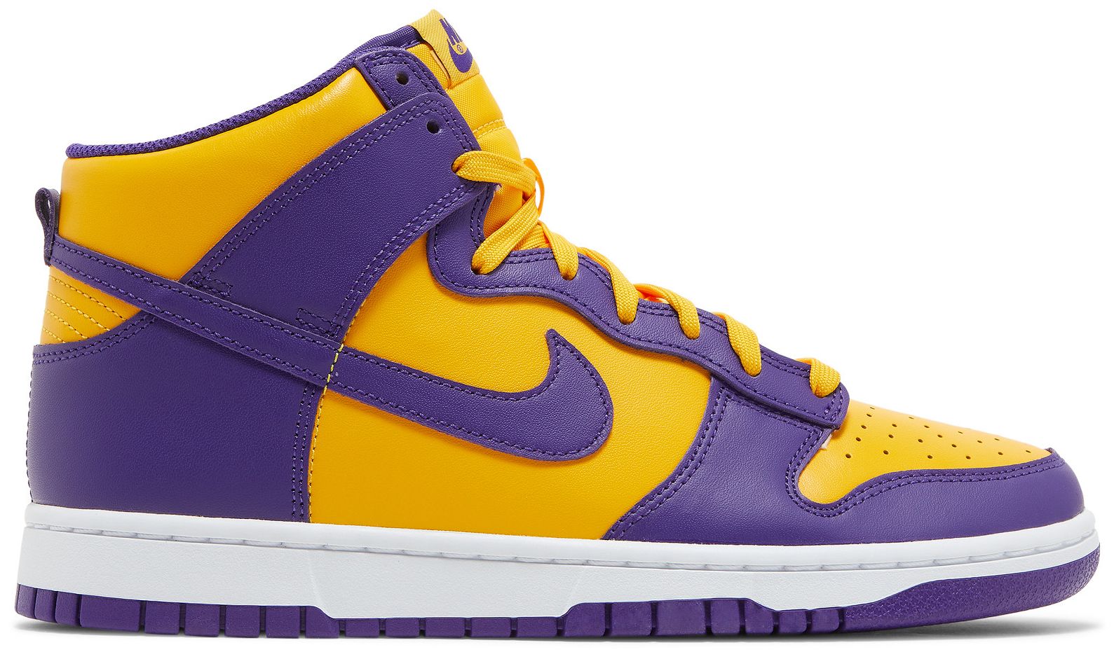 dunk high lakers resell