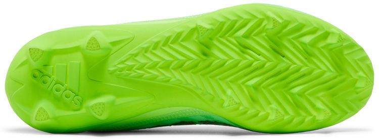 Adidas Adizero Cleats Team Solar Green Silver Metallic