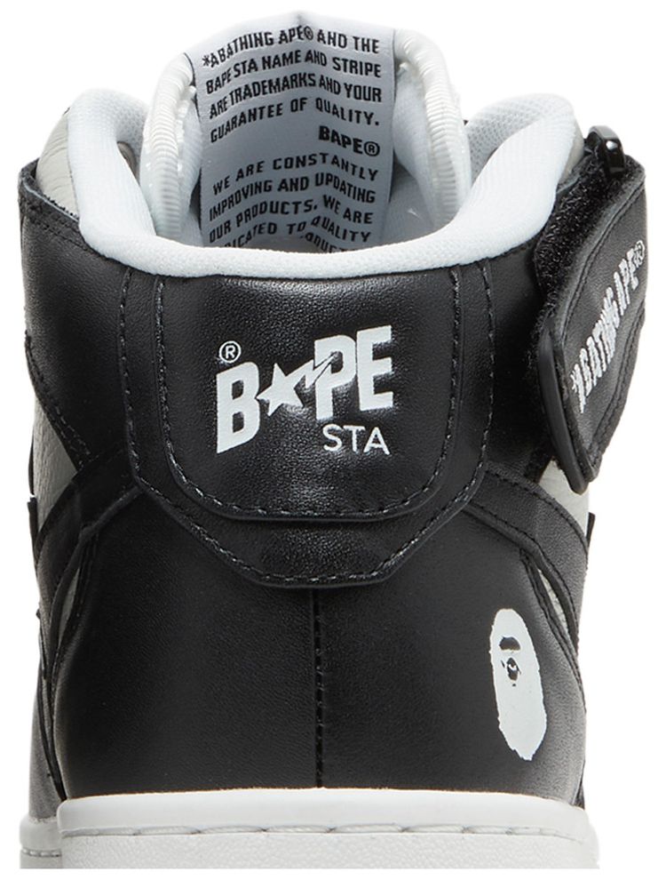 Bapesta Mid Black