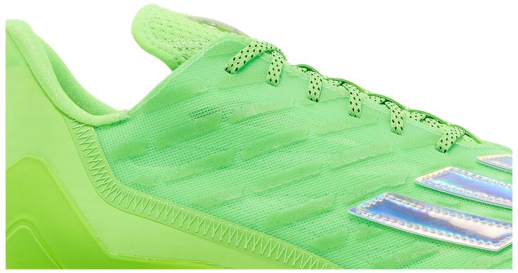 Adidas Adizero Cleats Team Solar Green Silver Metallic