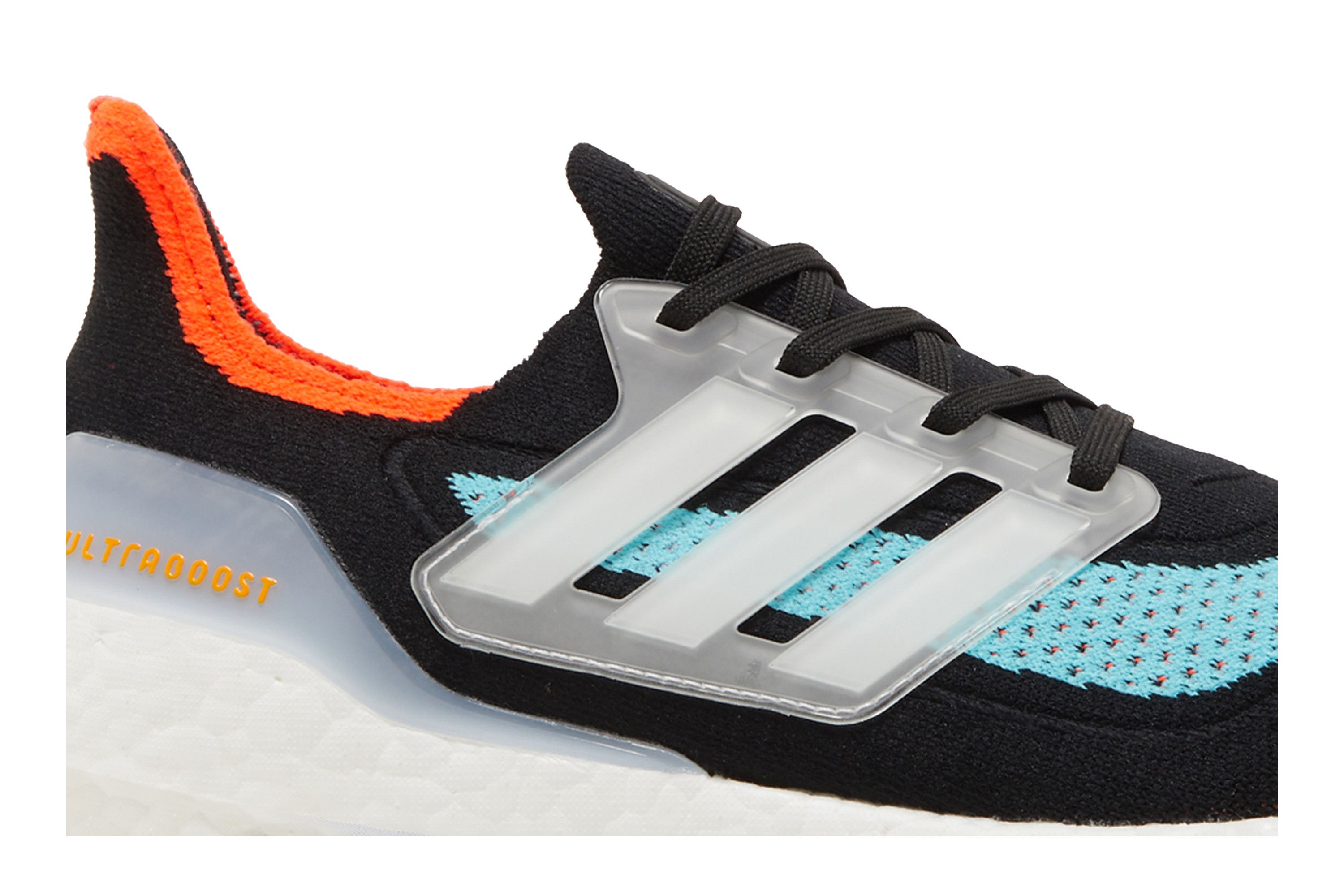 Buy UltraBoost 21 Black Pulse Aqua S23867 GOAT