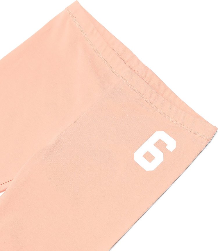 MM6 Maison Margiela Kids Leggings Peach Pink