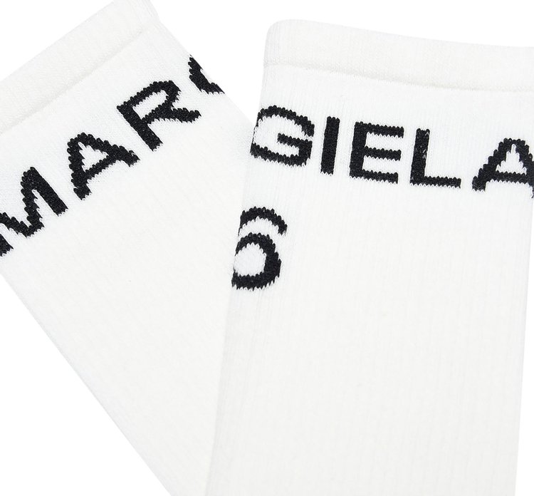 MM6 Maison Margiela Kids Socks White