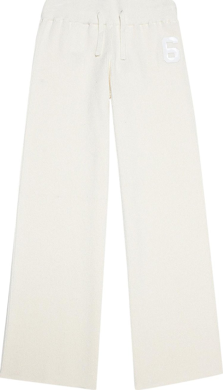 MM6 Maison Margiela Kids Trousers Off White