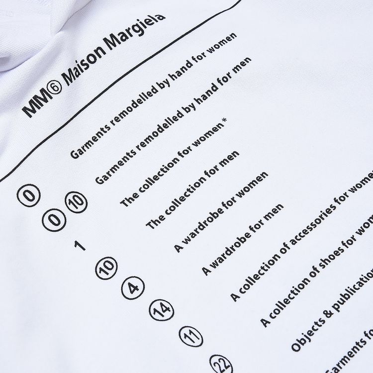 MM6 Maison Margiela Kids Hoodie White