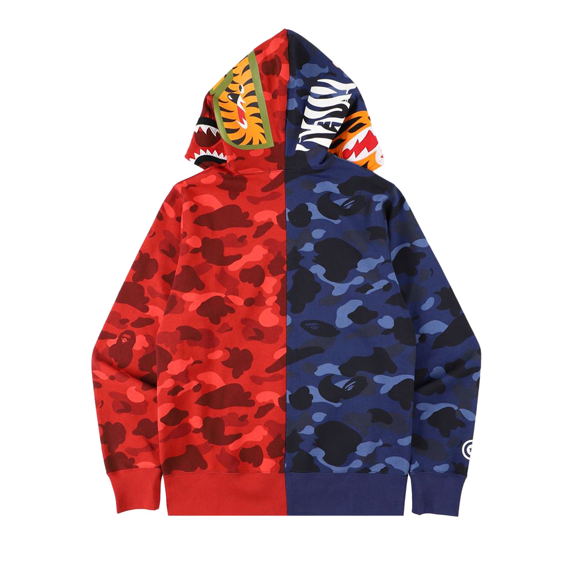 Bape half shark half tiger clearance