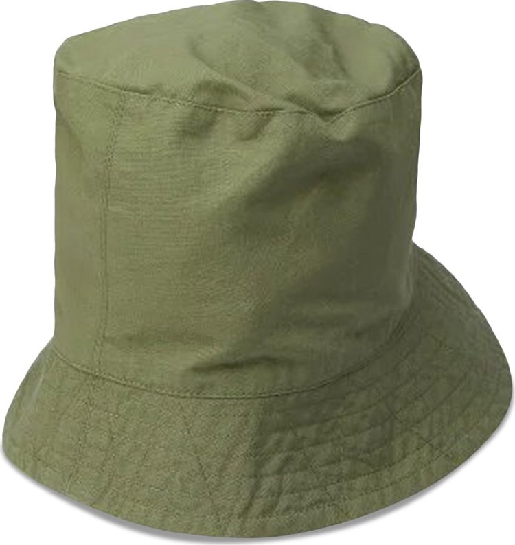 Engineered Garments Cotton Moleskin Bucket Hat Olive