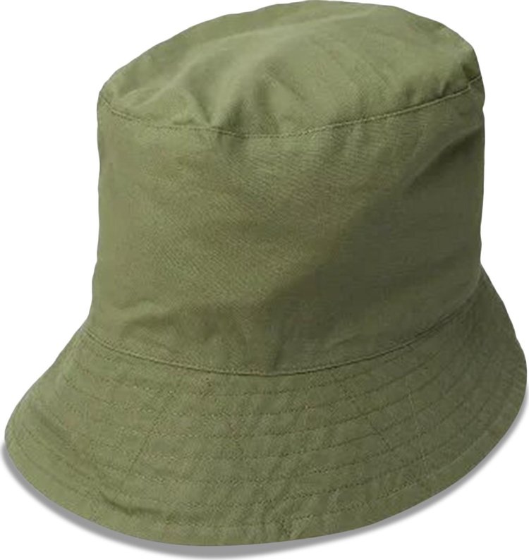 Engineered Garments Cotton Moleskin Bucket Hat 'Olive'