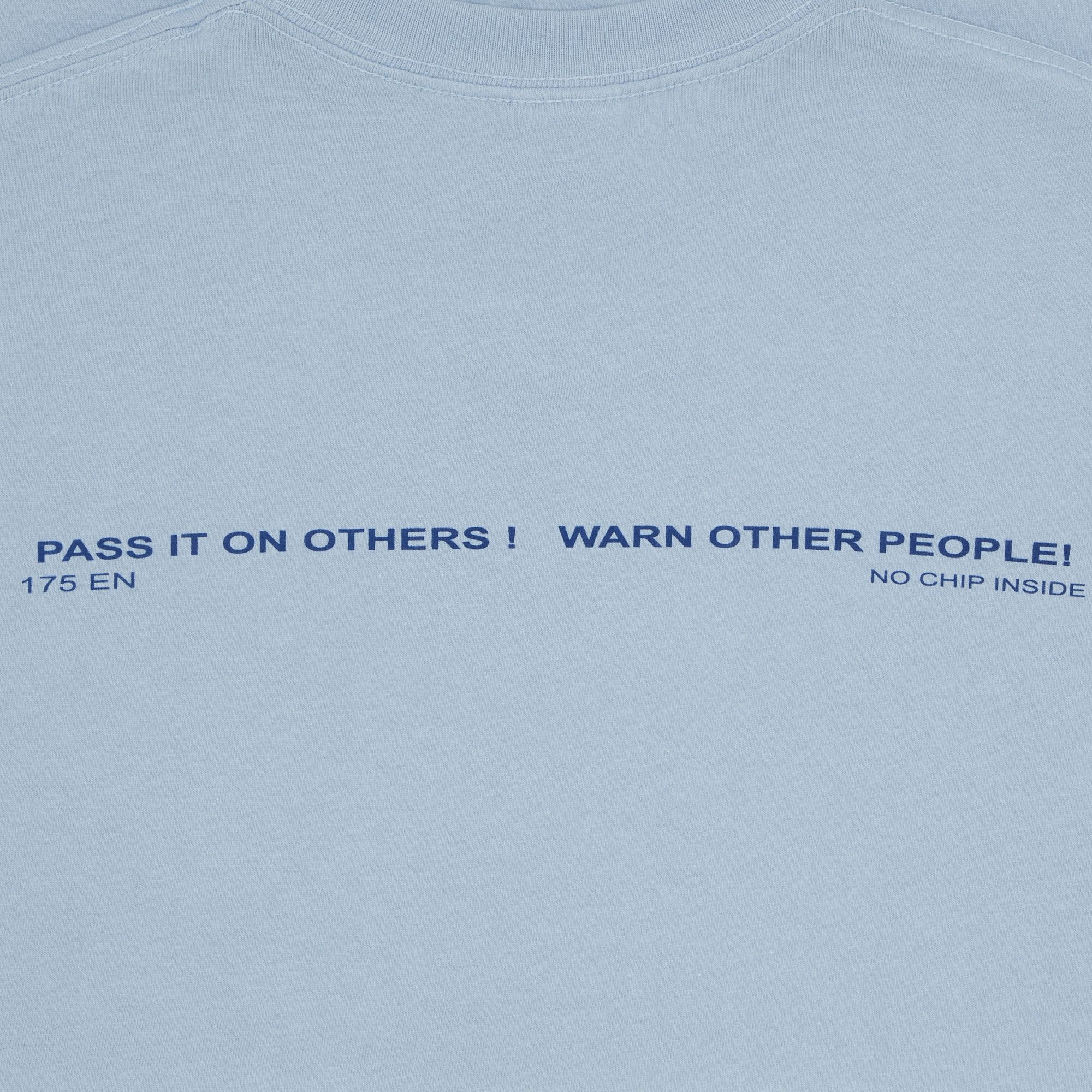 Tシャツ・カットソー Supreme Warning T-Shirt Dusty Blue Buy Supreme Warning Tee 'Dusty Blue' - FW22T37 DUSTY BLUE