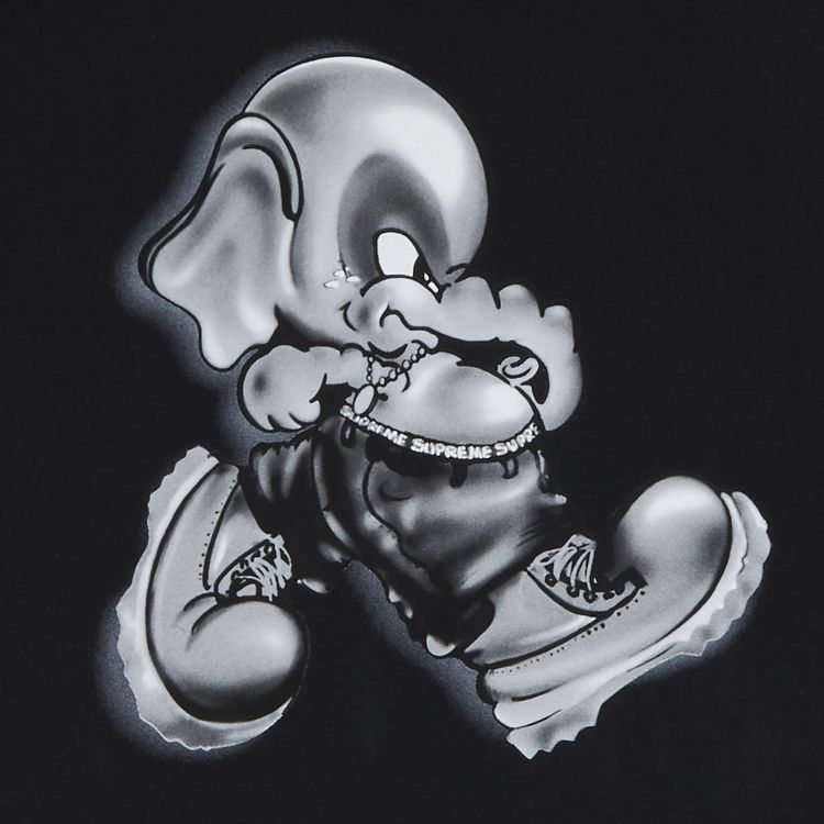 Supreme Elephant Tee Black