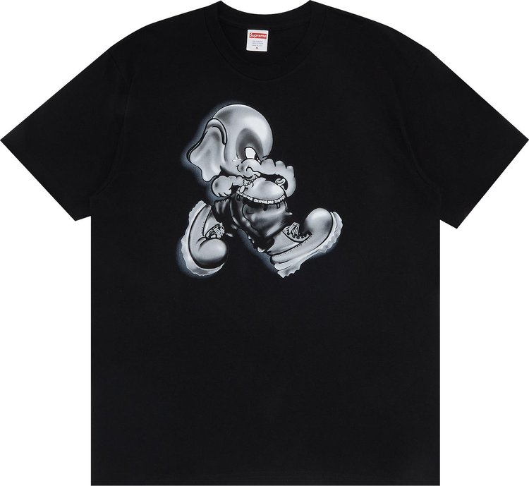 Supreme Elephant-print Crewneck T-shirt - Farfetch
