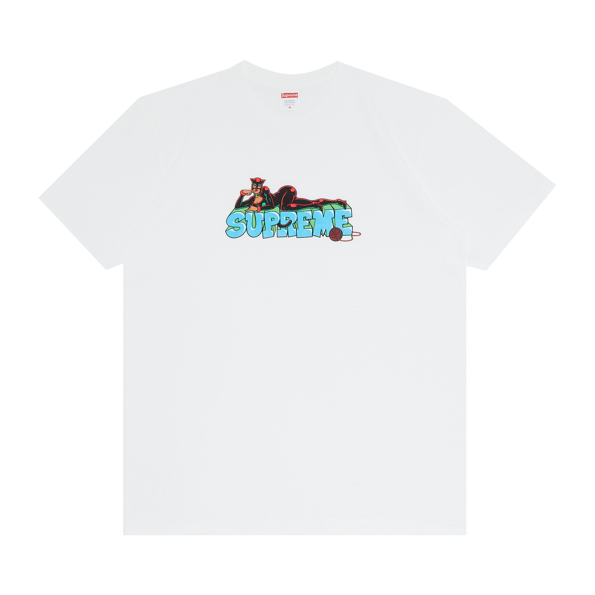 Buy Supreme Catwoman Tee 'White'   FWT WHITE   GOAT