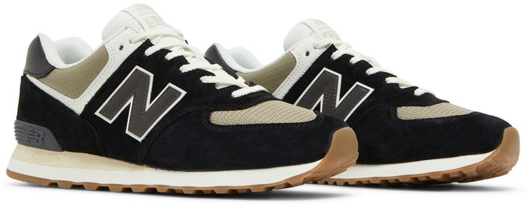 New Balance 574 Black True Camo Gum