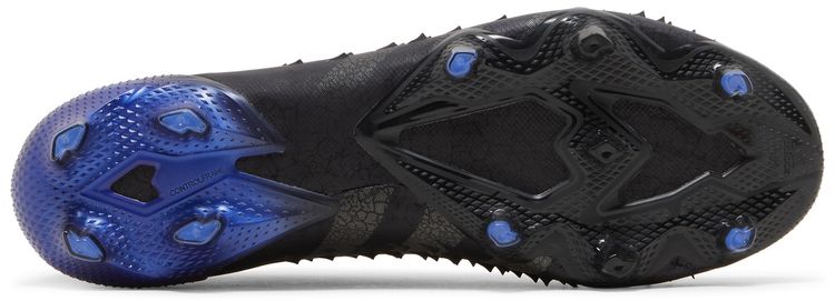 Adidas Predator Freak1 Low FG Demonskin   Black Sonic Ink