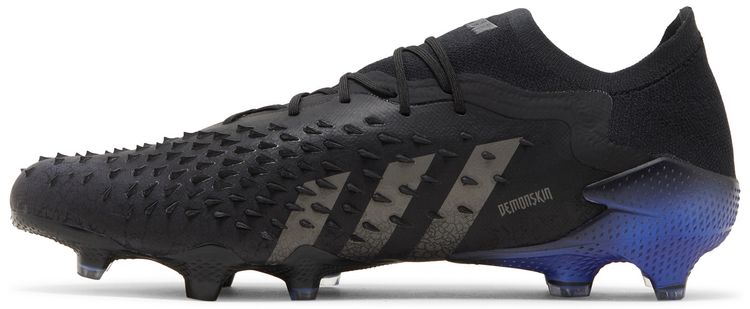 Adidas Predator Freak1 Low FG Demonskin   Black Sonic Ink