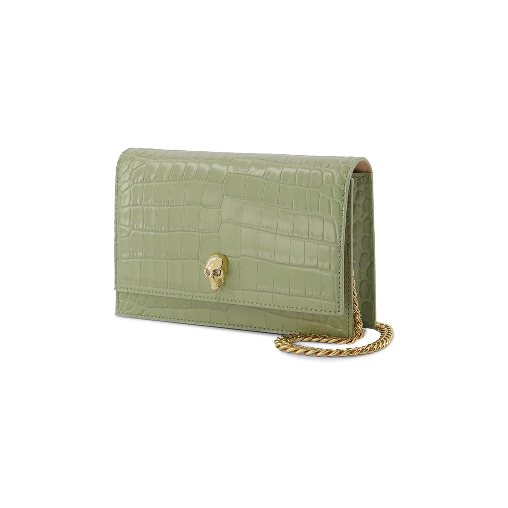 Buy Alexander McQueen Skull Mini Bag 'Green
