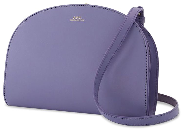 APC Demi Lune Clutch Violet