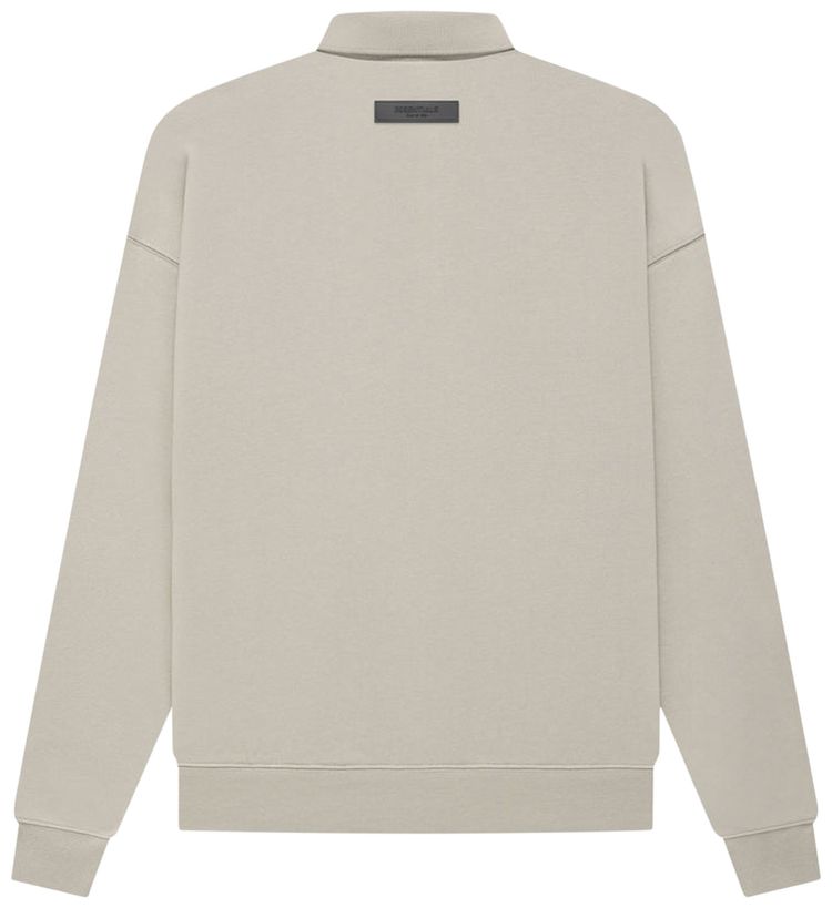 Fear of God Essentials Long Sleeve Polo Smoke