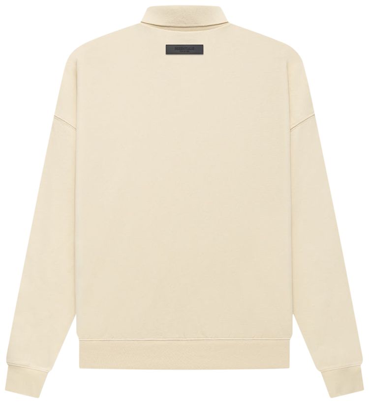 Fear of God Essentials Long Sleeve Polo Egg Shell