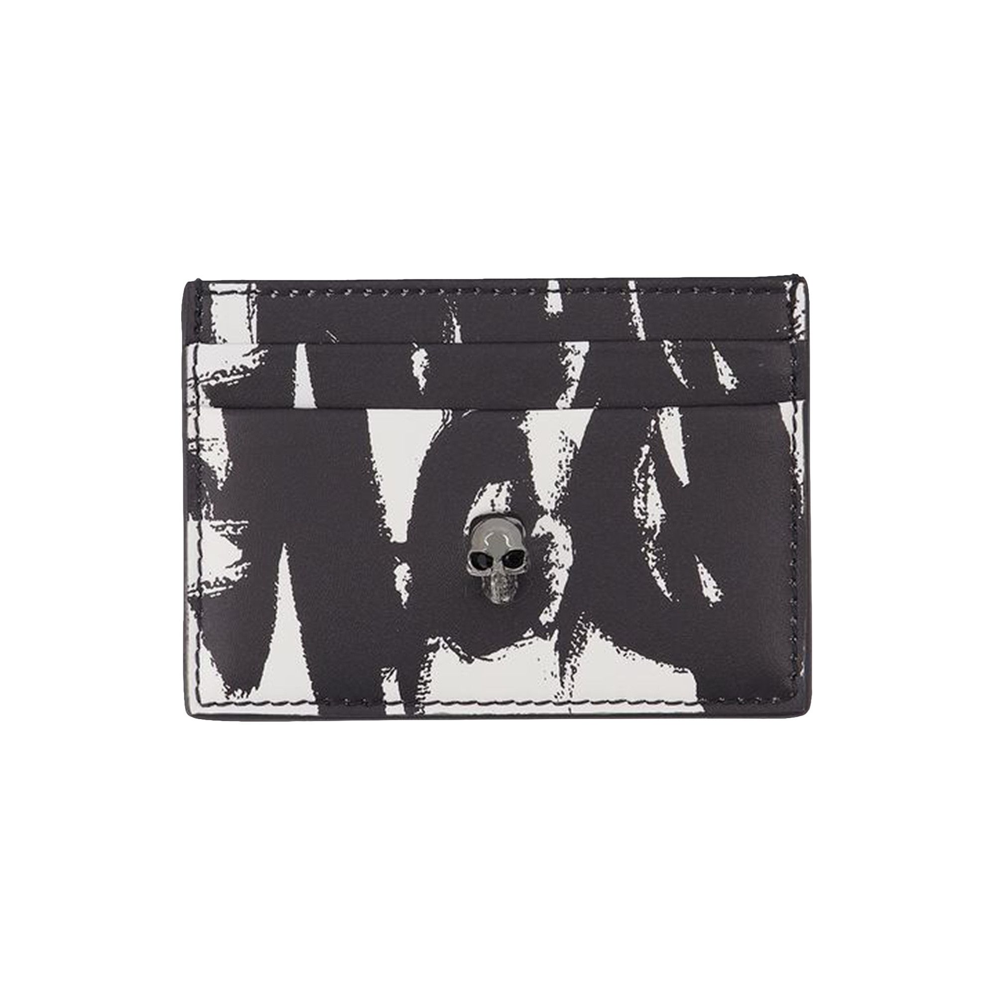 Alexander mcqueen dancing skeleton card cheap holder
