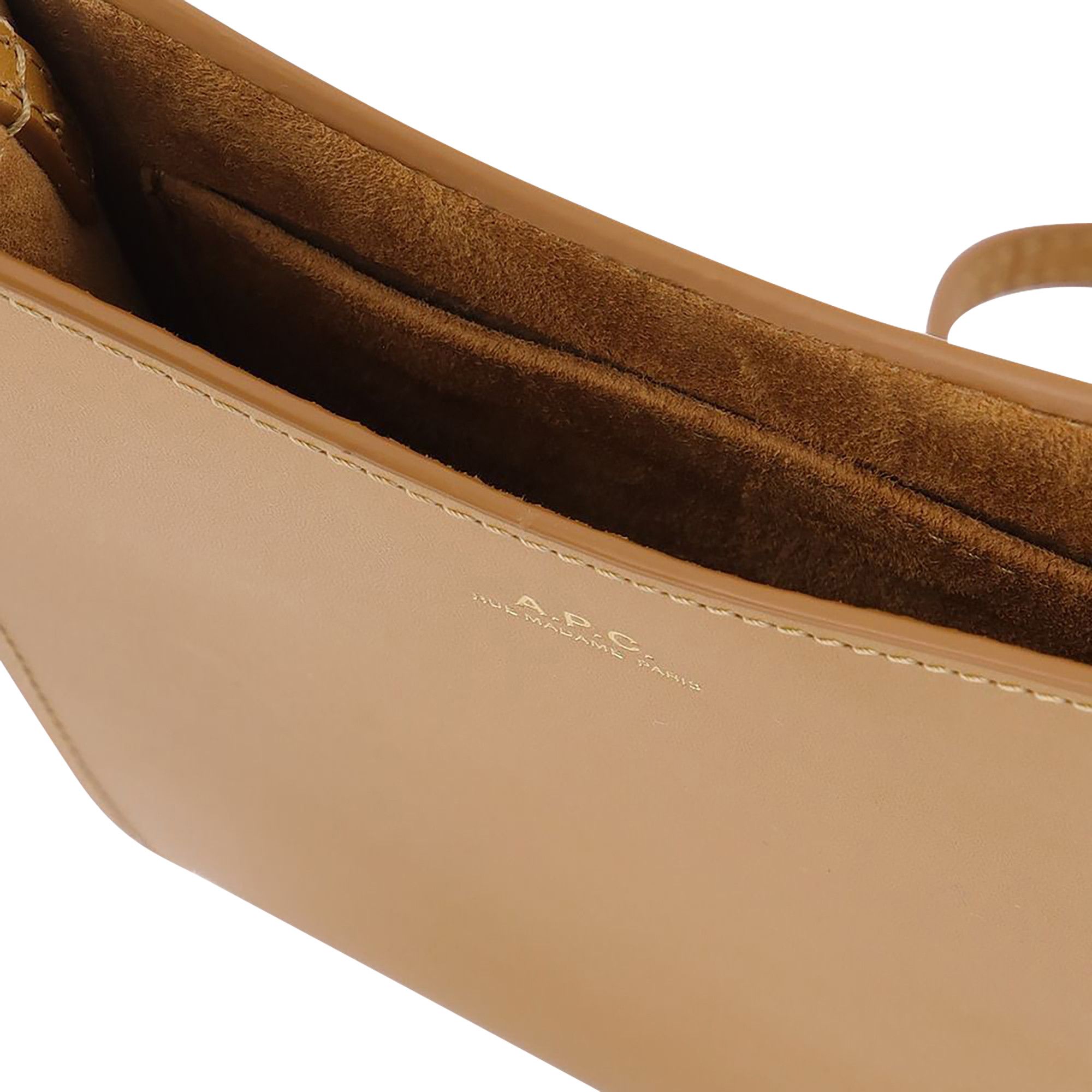 ☆A.P.C.☆ Jamie Neck Pouch Cross Bag Nut Brown PXBMWH63043C Buy A.P.C. Jamie Neck Pouch 'Nut Brown' - PXBMW H63043 NUT