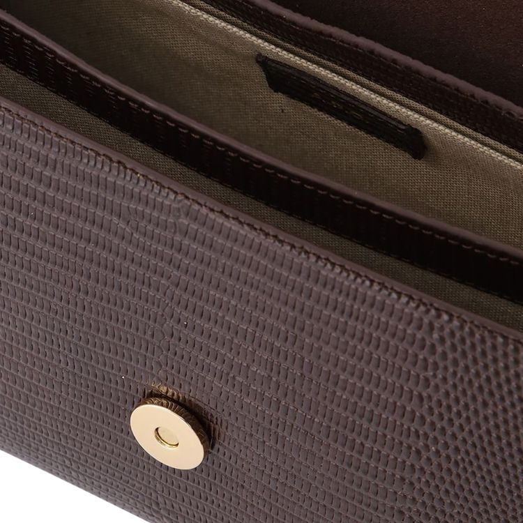 APC Sarah Shoulder Bag Chestnut Brown