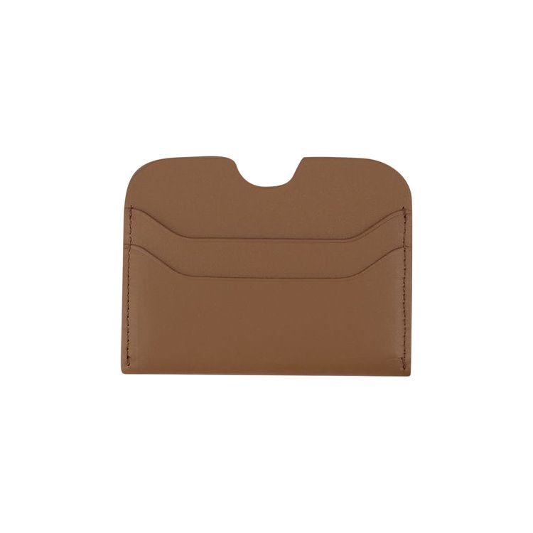 Acne Studios Elmas Large Card Holder Camel Brown