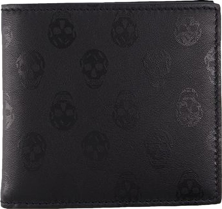 Alexander McQueen Wallet Billfold 8cc 'Black'