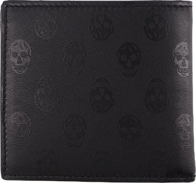 Alexander McQueen Wallet Billfold 8cc Black