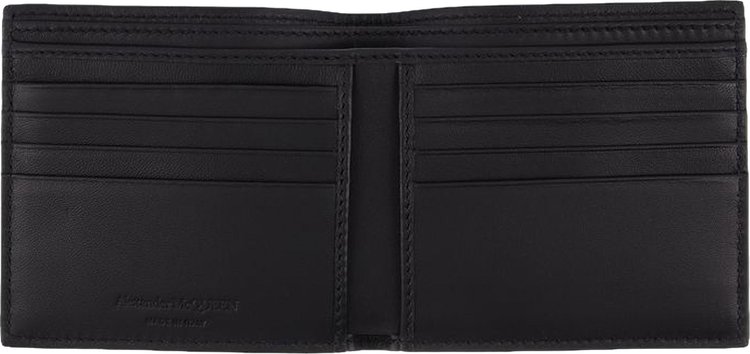 Alexander McQueen Wallet Billfold 8cc Black