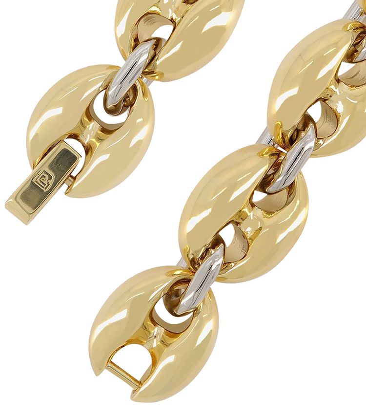 Rabanne Eight Chunky Bracelet Gold
