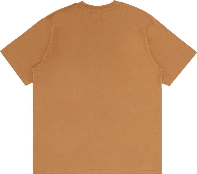 Supreme Mary Rhinestone Short Sleeve Top Tan