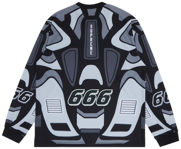 Supreme Decals Moto Jersey Black