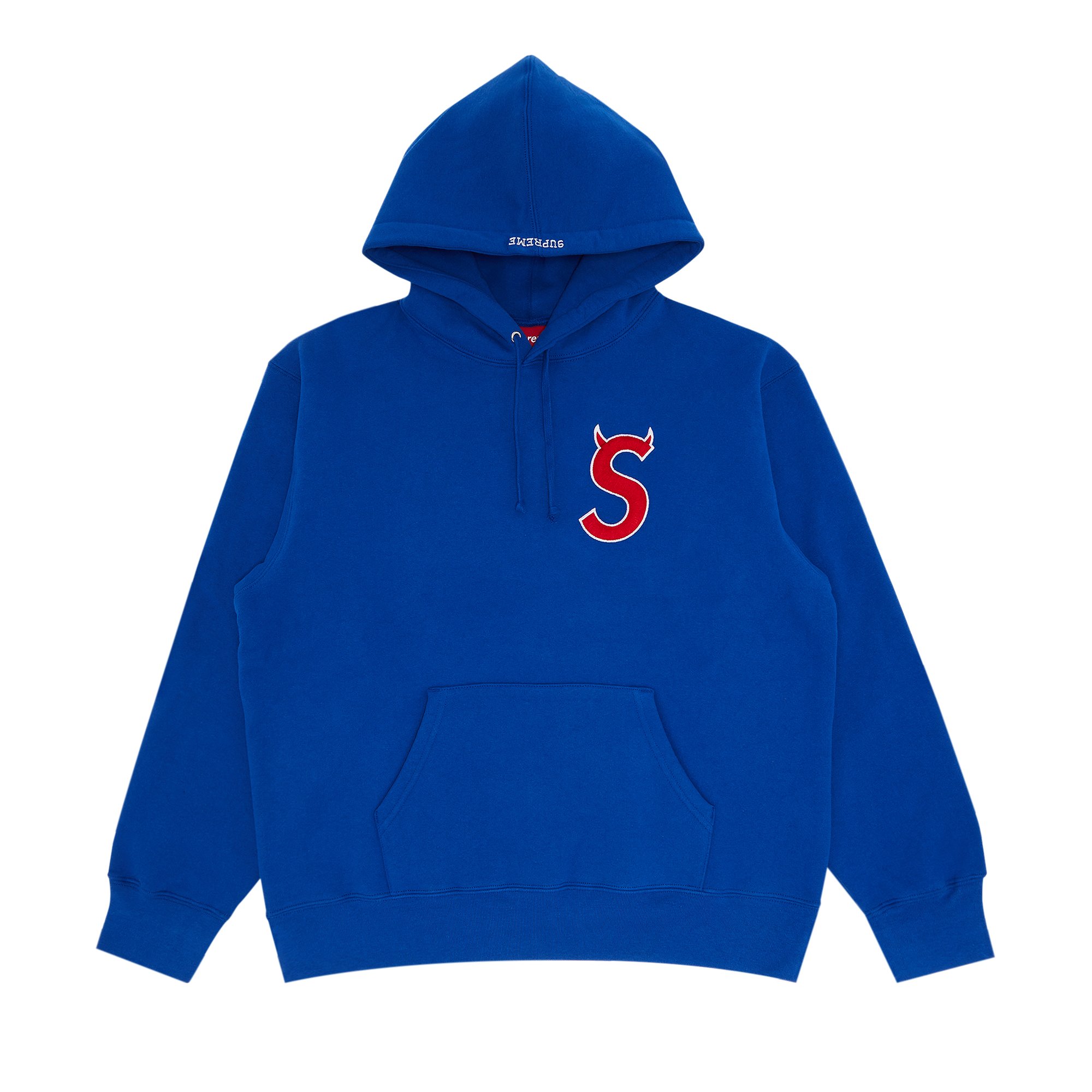 Supreme S Logo Hooded Sweatshirt 'Royal'