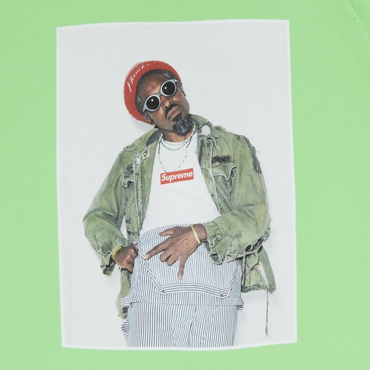 Supreme Andre 3000 Tee Lime