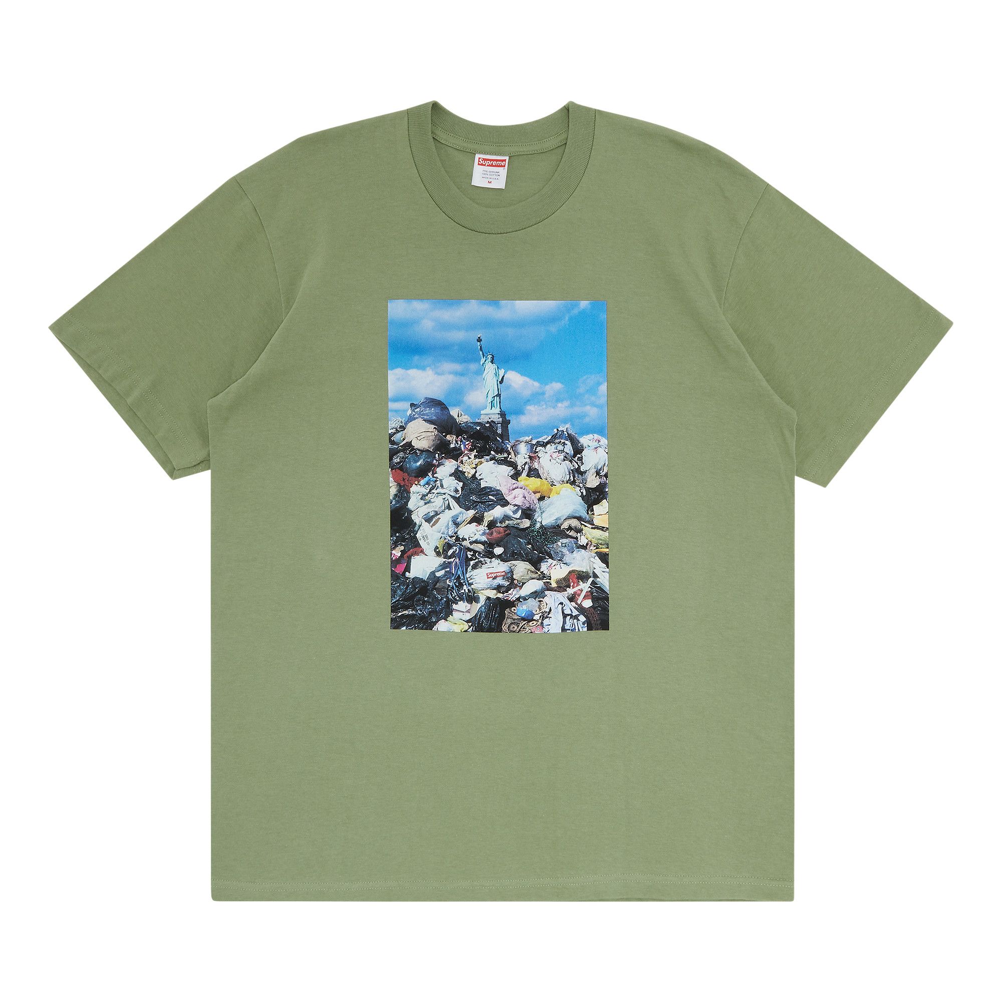 Buy Supreme Trash Tee 'Light Olive' - FW22T15 LIGHT OLIVE