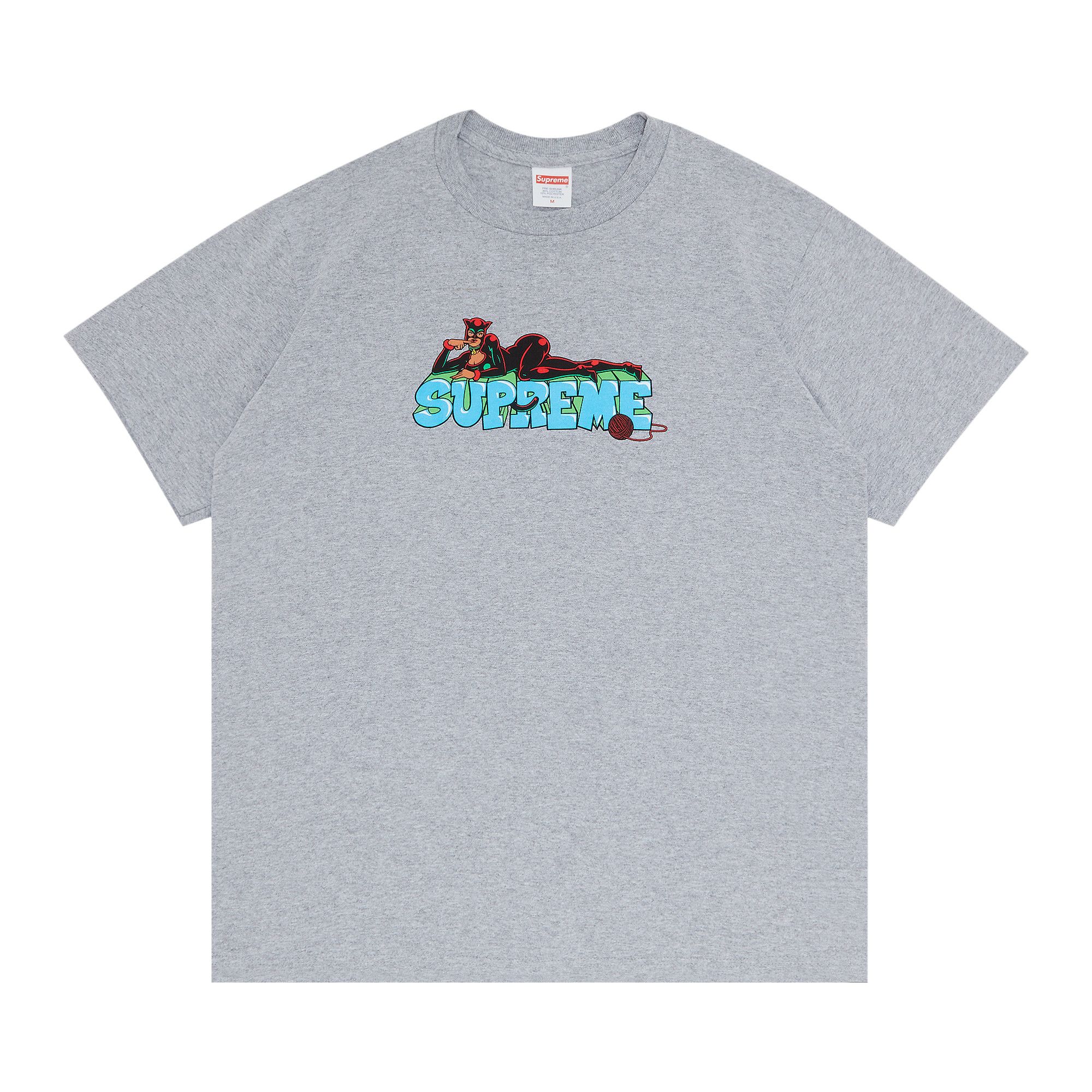 Buy Supreme Catwoman Tee Heather Grey FW22T35 HEATHER GREY GOAT SA