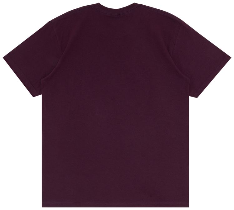 Supreme Braces Tee Eggplant