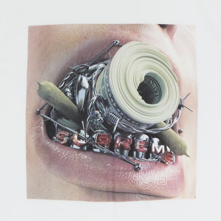 Supreme Braces Tee White