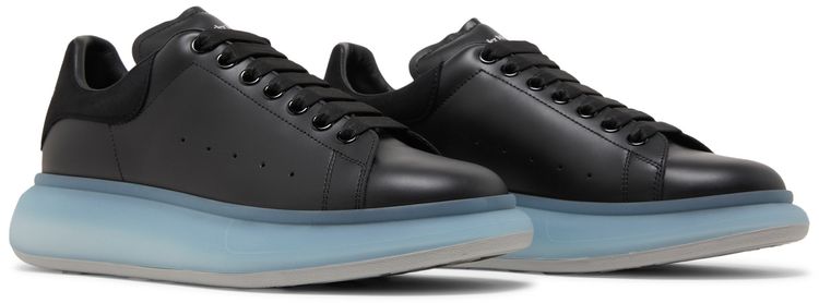 Alexander McQueen Oversized Sneaker Black Frosty Blue