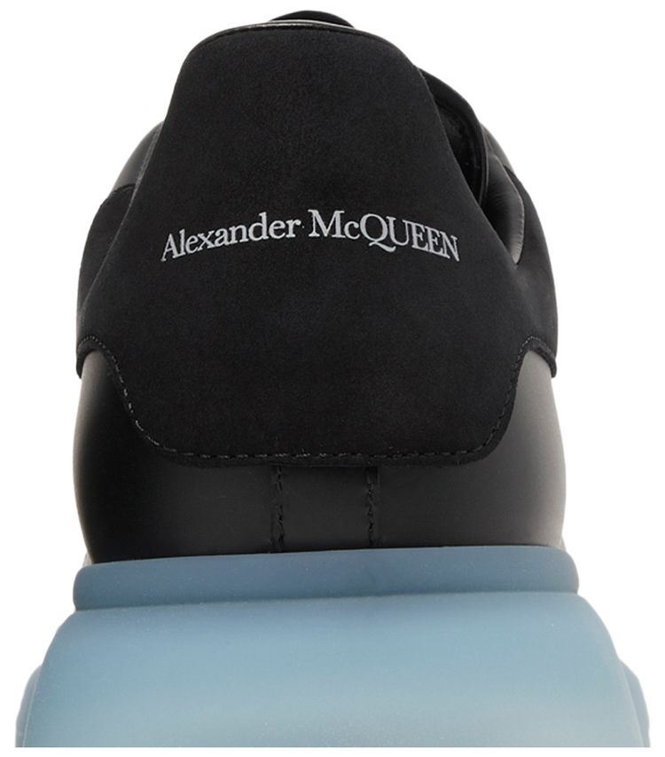 Alexander McQueen Oversized Sneaker Black Frosty Blue