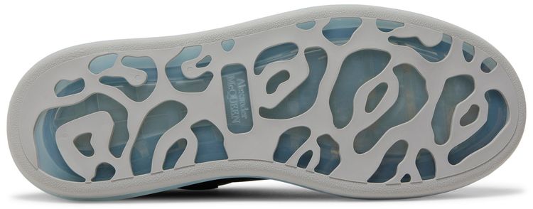 Alexander McQueen Oversized Sneaker Black Frosty Blue