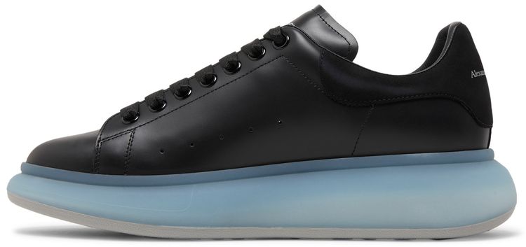 Alexander McQueen Oversized Sneaker Black Frosty Blue
