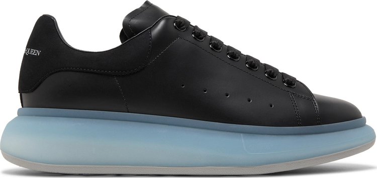 Alexander McQueen Oversized Sneaker 'Black Frosty Blue'