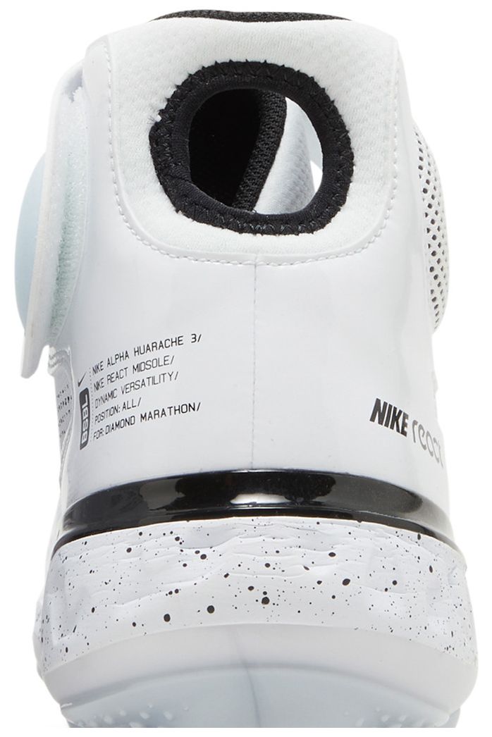 Alpha Huarache Elite 3 Mid White
