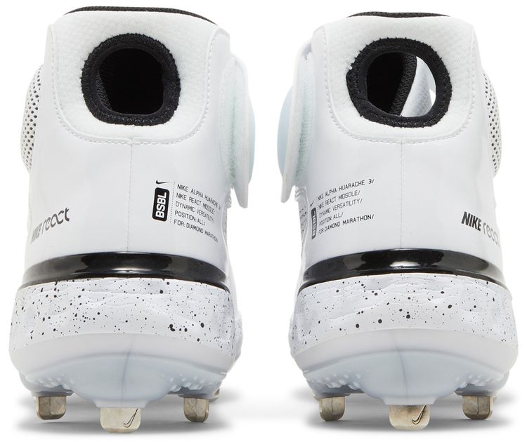 Alpha Huarache Elite 3 Mid White