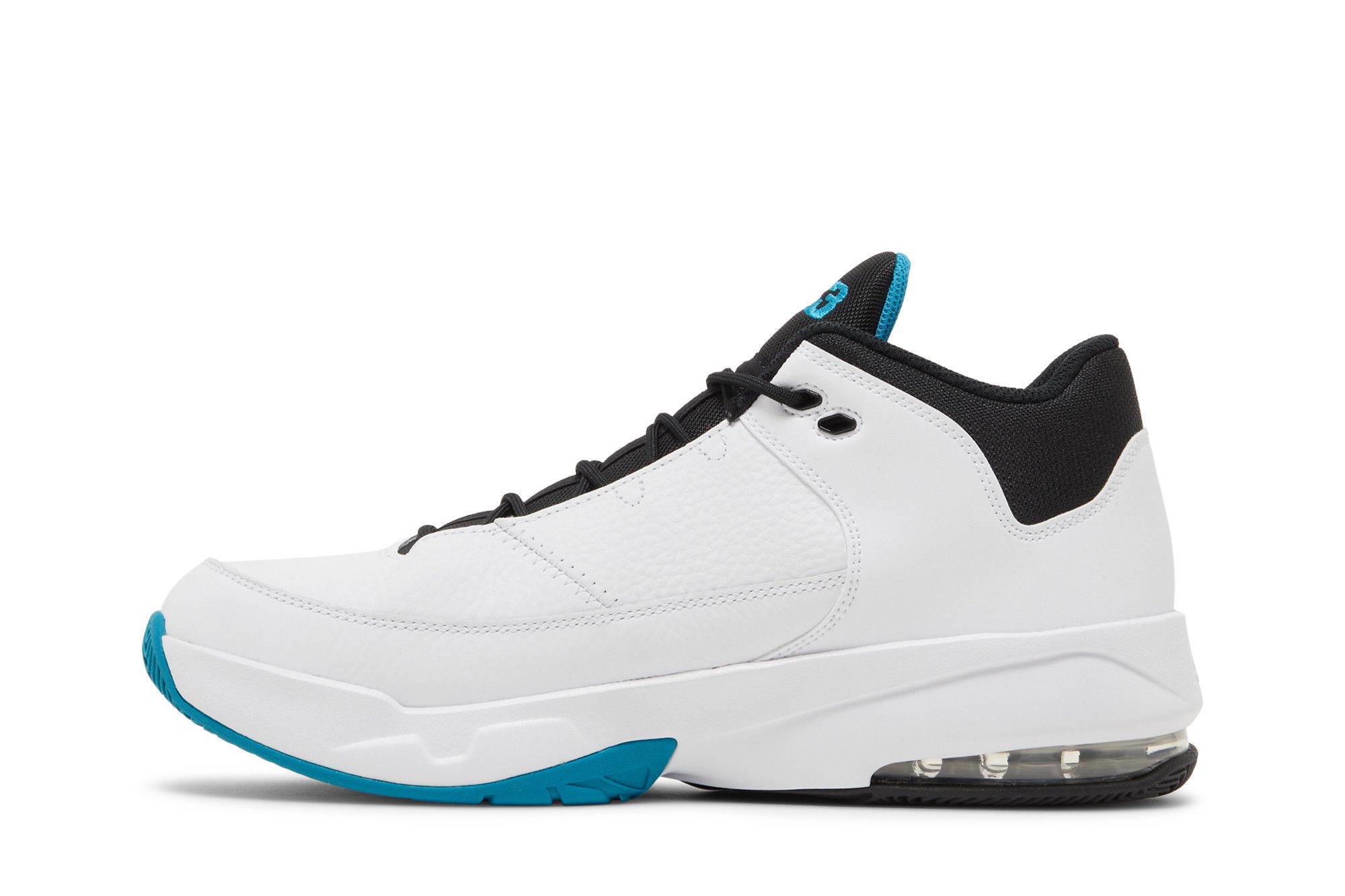 Size 10.0 Jordan Max Aura 3 White Cyber Teal