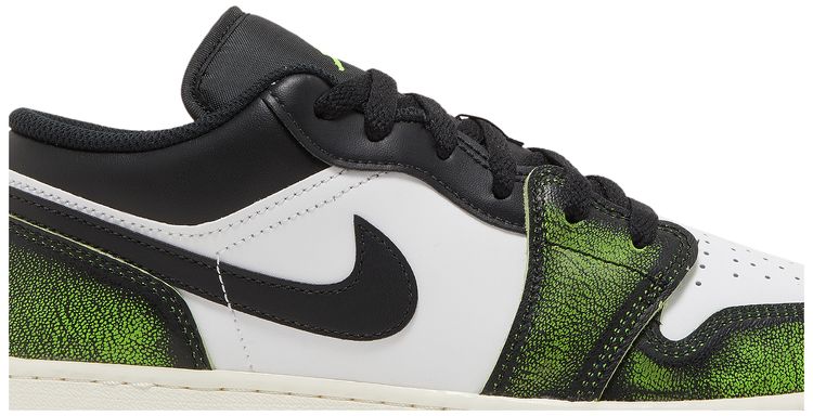Air Jordan 1 Low SE GS Wear Away Electric Green
