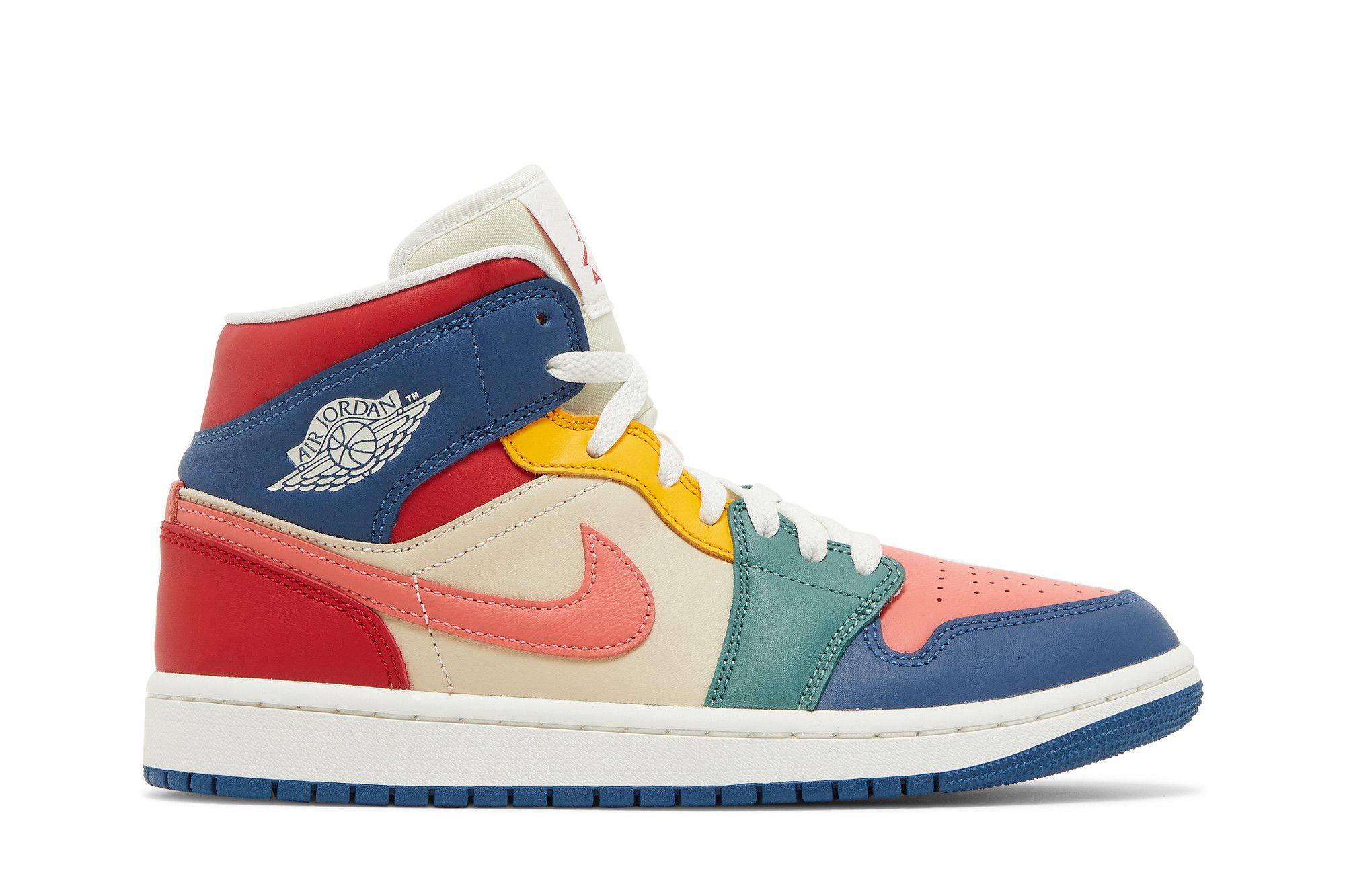 Buy Wmns Air Jordan 1 Mid SE 'Multi-Color' - DN3738 400 | GOAT
