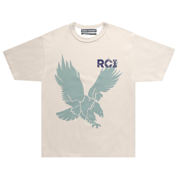 Reese Cooper Eagle T-Shirt 'Vintage White'